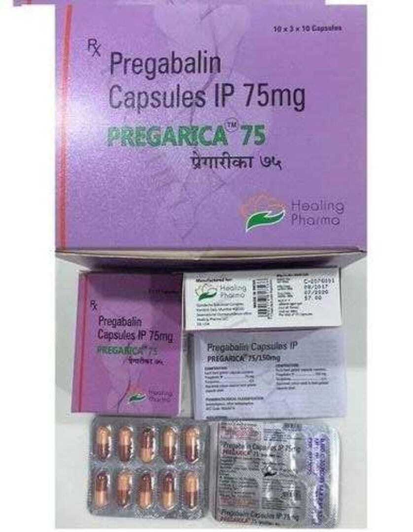 Pregarica 75 Mg Ingredients: Pregabalin