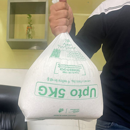 Compostable Grocery Bags - Color: White