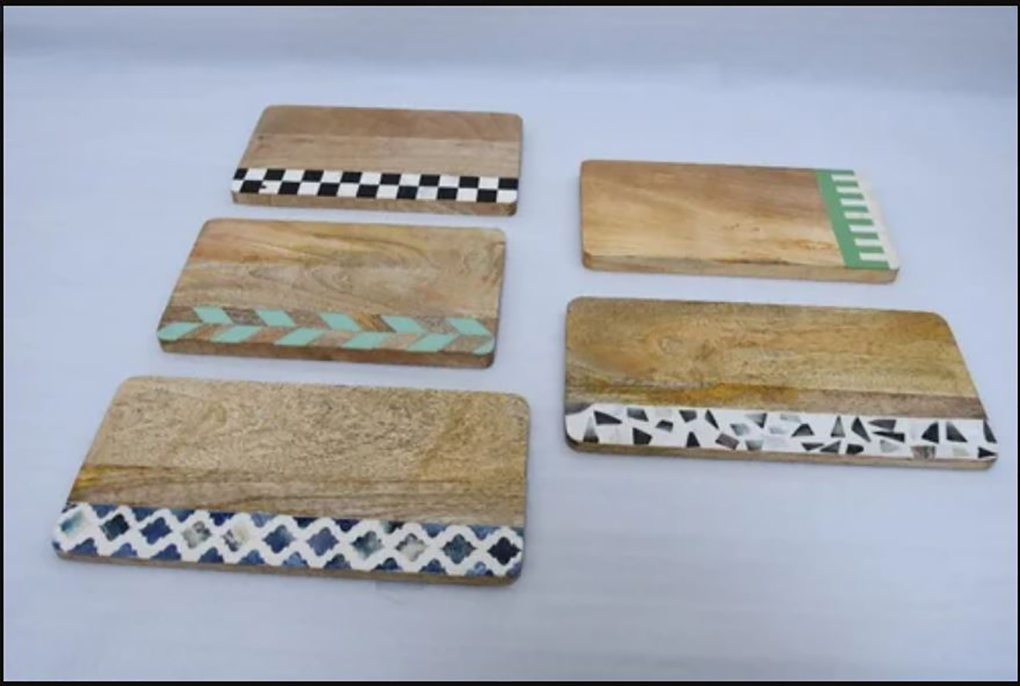 Rectangular Wood Serving Tray