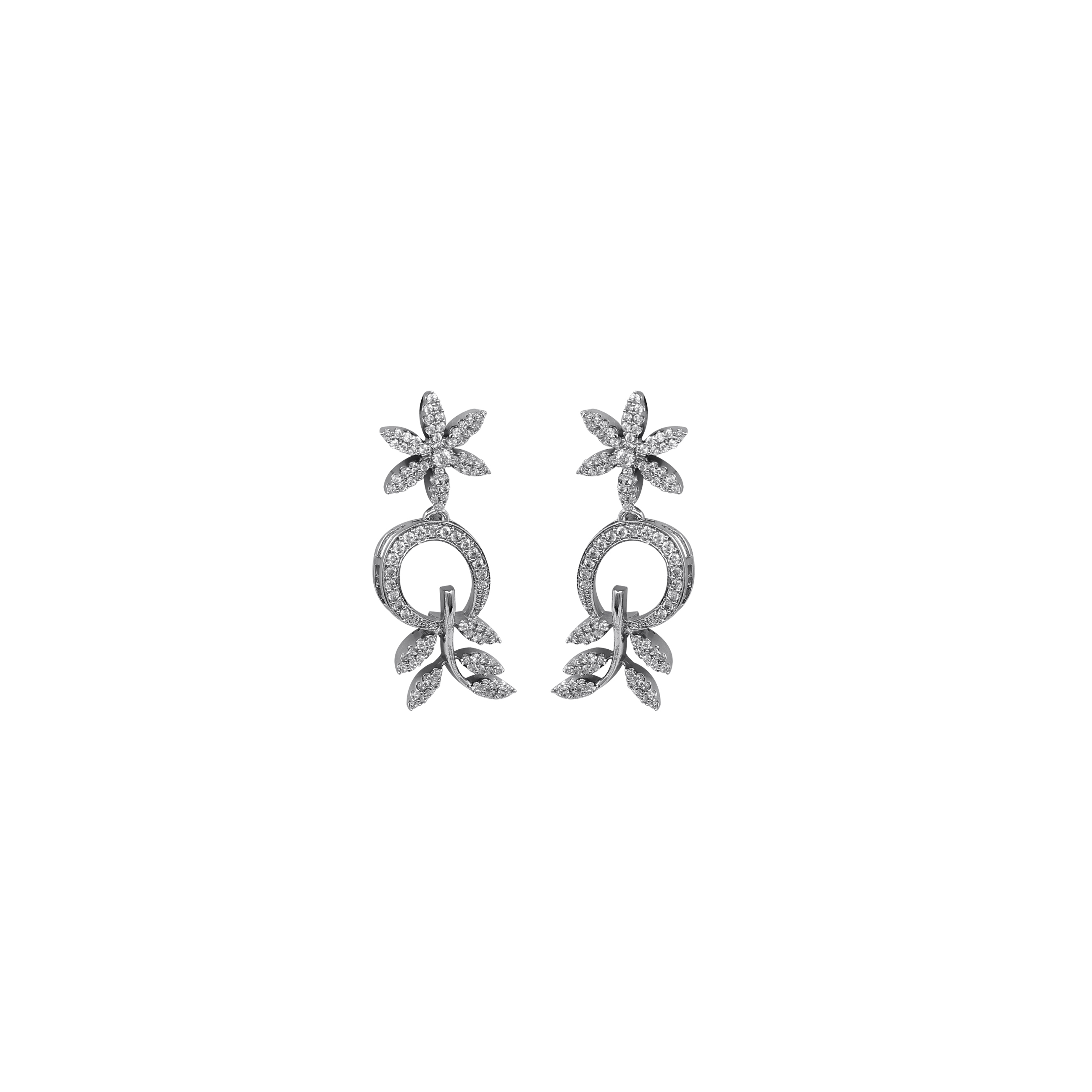 Blossom Leaf Ad Choker Necklace