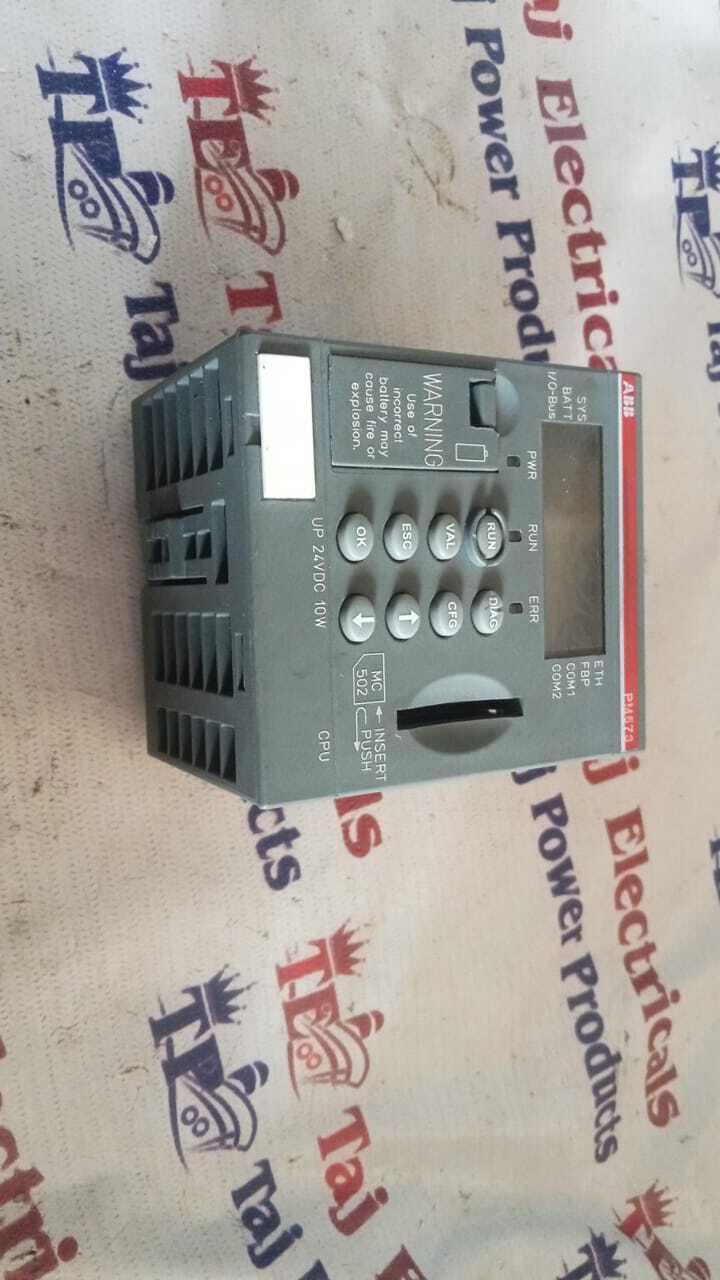 Abb Pm573-eth A5 1sap130300r0271 Plc - Application: Industrial Automation