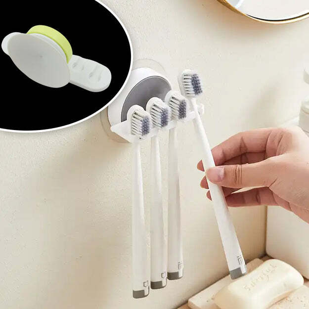 Plastic Tooth Brush Toothbrush Holder Toothbrush Wall Stand Toothbrush Storage Wall Toothbrush Holder For Bathroom