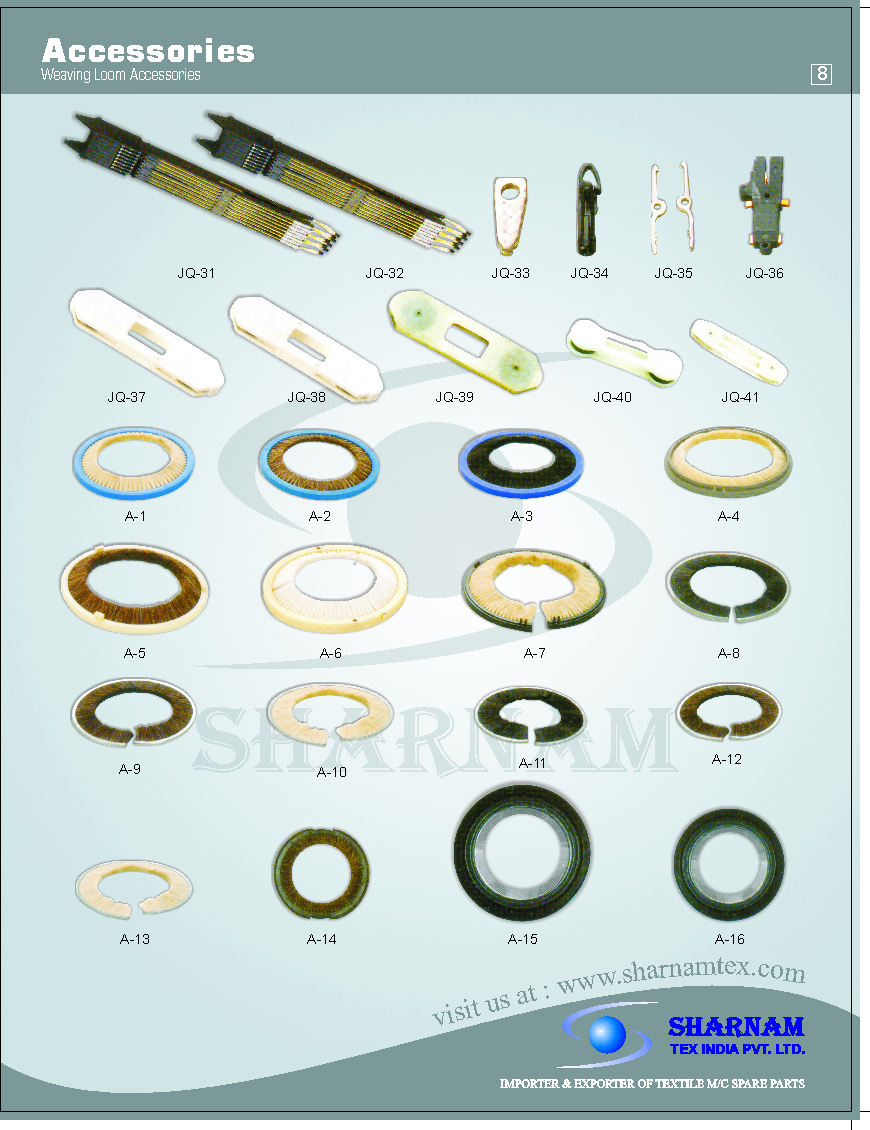 Weft Feeder Brush - Textile Machinery Accumulator, Industrial Weaving Machine Usage | High Performance, Quality Assurance, Weight As Per Product Grams