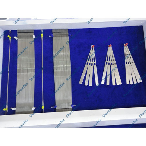 Drop Wire For Weaving Loom - Steel Material, Length 145mm To 180mm, Thickness 0.1mm To 0.6mm | Industrial Textile Machine Component