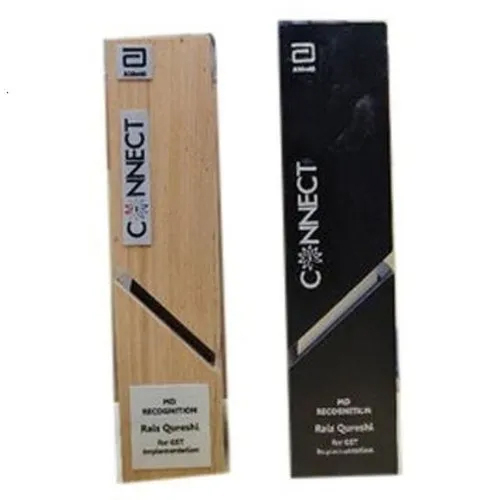 Black Promotional Wooden Trophy