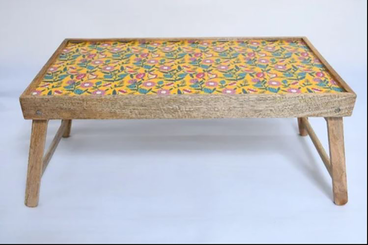 Wooden Stand 2 - Solid Antique Wooden Table Design | Versatile Shapes, Styles, Ideal For Dining And Study, Includes Candle Stands
