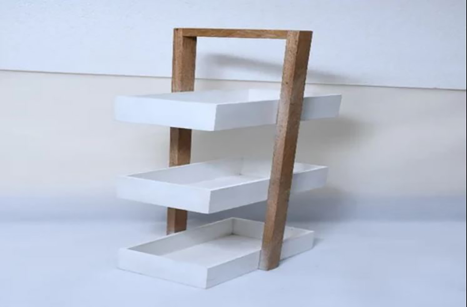 Wooden Stand 2 - Solid Antique Wooden Table Design | Versatile Shapes, Styles, Ideal For Dining And Study, Includes Candle Stands