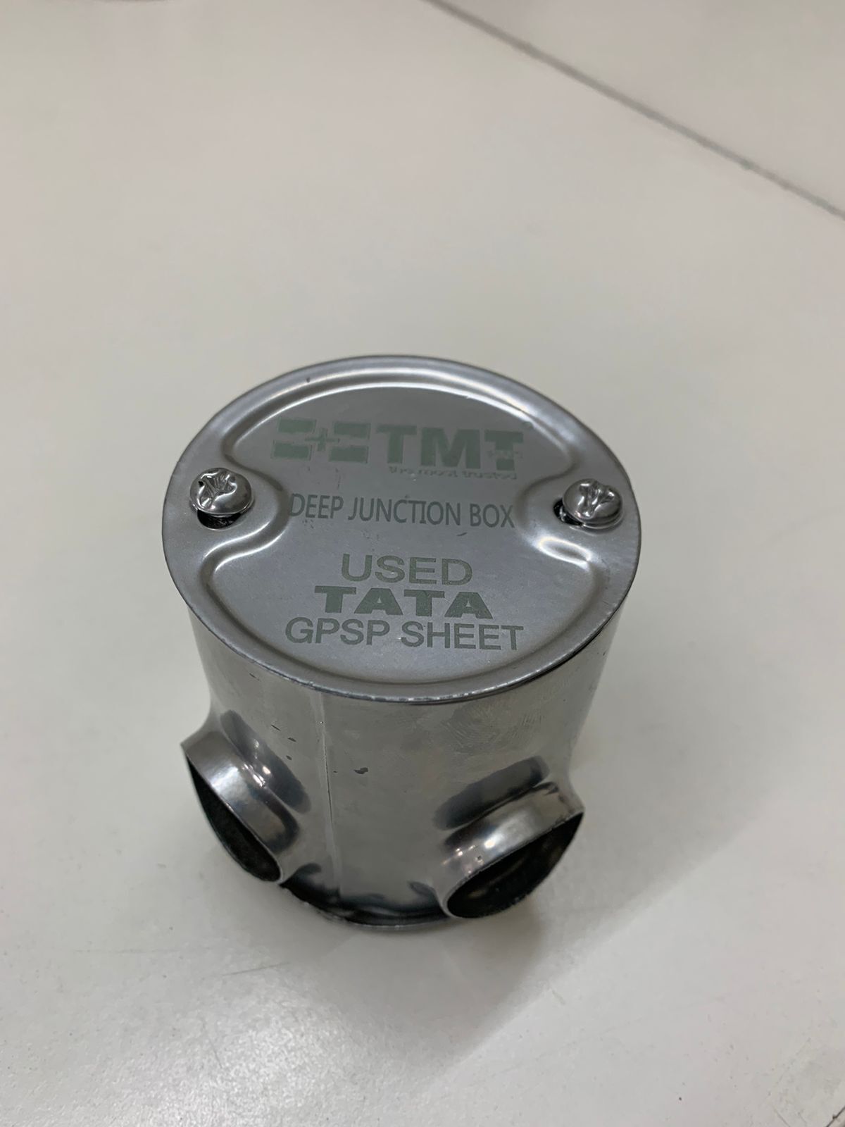 Fan Box - Electrical Insulation, Silver Finish | Safe Housing For 2-5 Wires