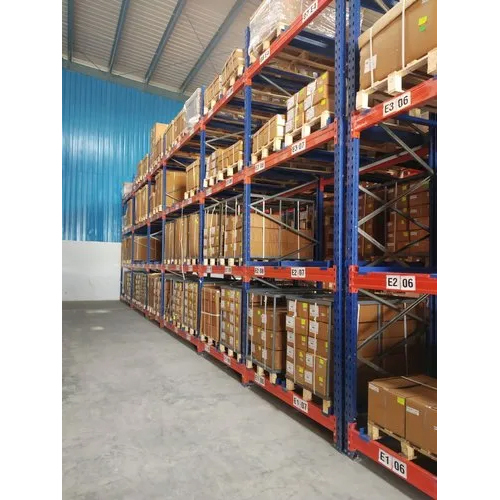 Orange-blue Industrial Heavy Duty Storage Rack