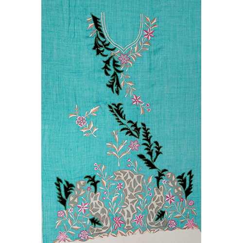 Ladies Designer Unstitched Suit Fabric - Cotton Material, Different Available Colors | Soft & Comfortable, Printed Texture, Plain Pattern