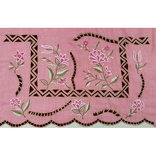Different Available Ladies Pink Designer Unstitched Suit Fabric