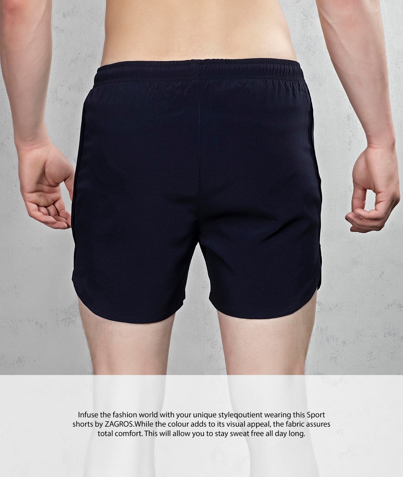 Running Shorts - Moisture-wicking Polyester Fabric | Lightweight, Breathable Design, Comfortable Fit, Quick-drying Technology