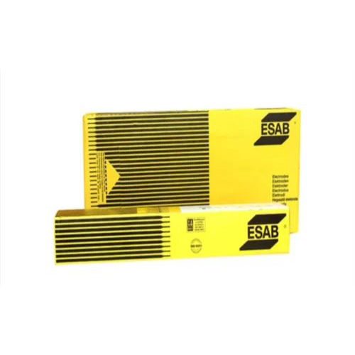 Esab Welding Electrodes - 3 mm Size, 350 mm Length | Silver Color for Industrial Applications