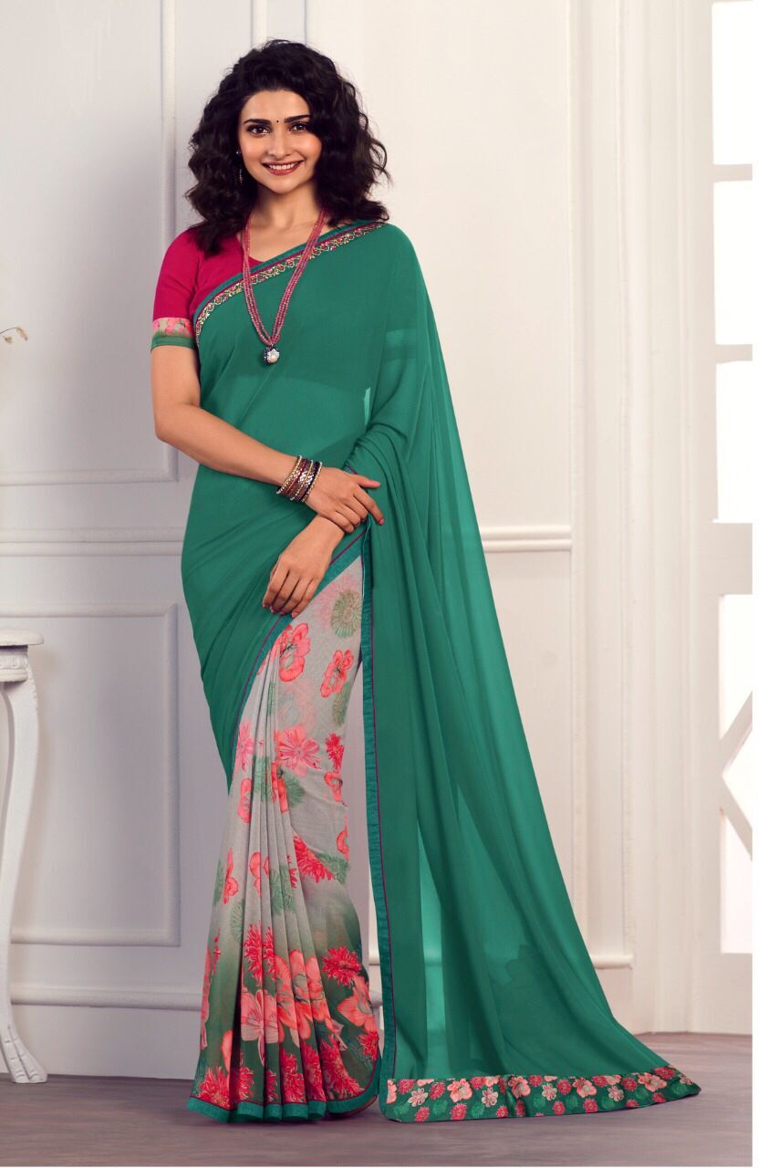 Netra Georgette Silk - Occasion: Ethnic