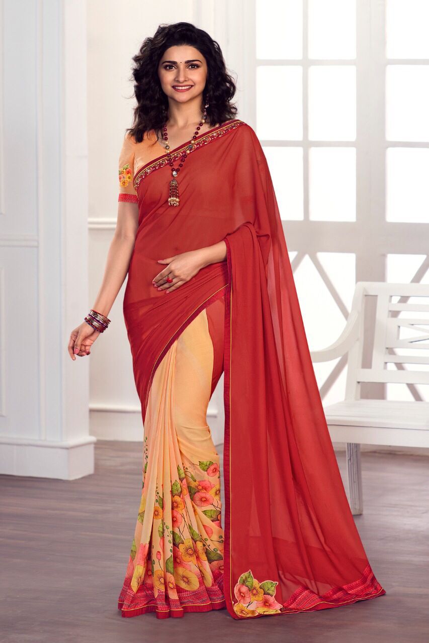 Netra Georgette Silk - Occasion: Ethnic