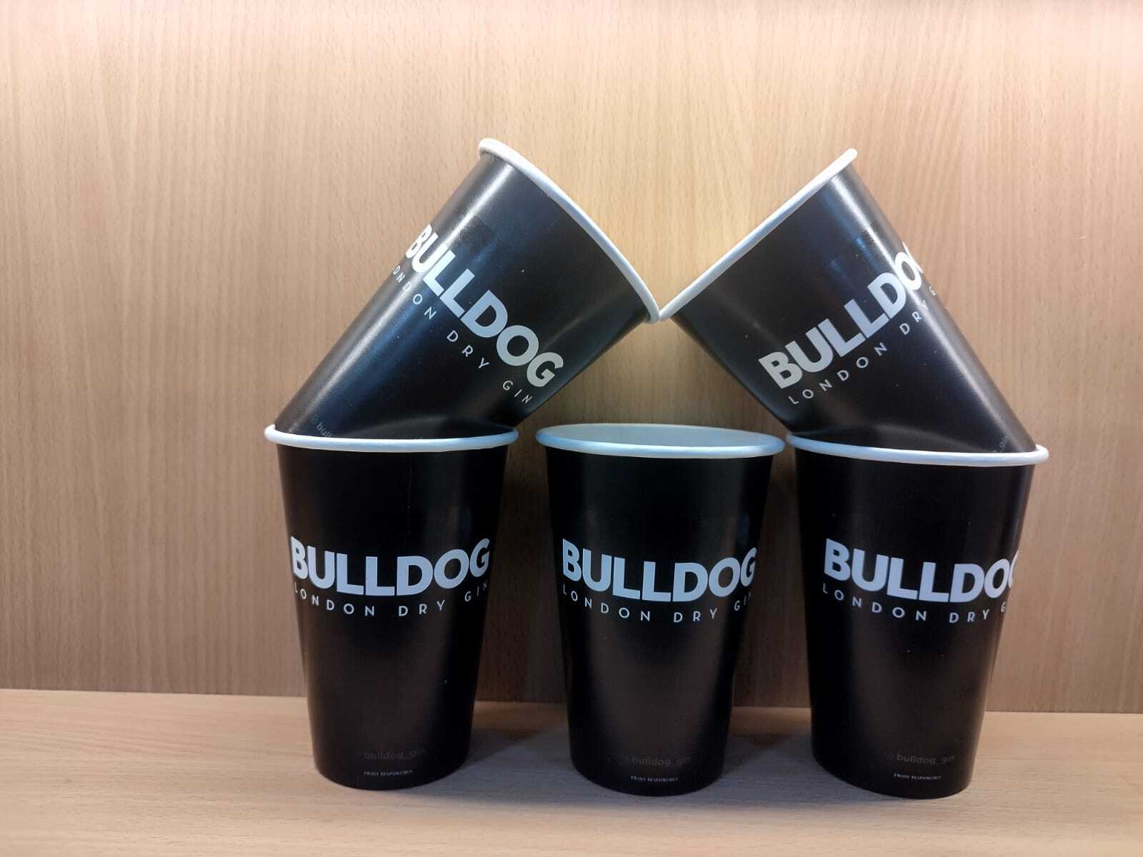 350 Ml 325 Gsm Branding Cup - Paper Material, Long Pattern Type, Heat & Cold Resistant | Colorful Design, Dinnerware Compatibility, Fast Lead Time