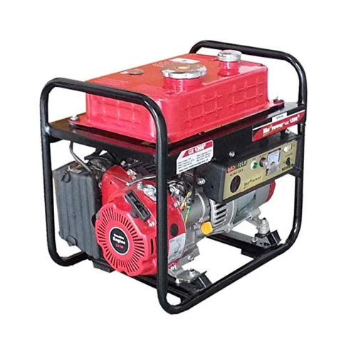 Red-Black 1Kva Portable Petrol Generator