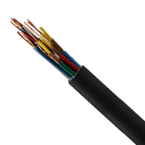 Black Jy-23 0.25Mm2 23Awg 9 Cores Audio Visual Cable