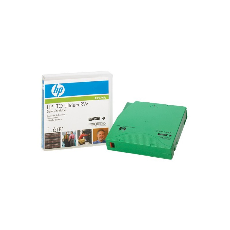 Hp Lto-4 Ultrium Rw Data Cartridge 1.6tb - Features: Low Power Consumption