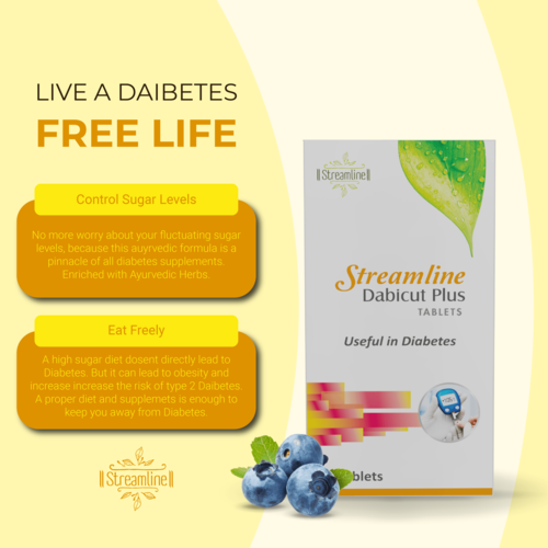 Streamline Sugar Ki Ayurvedic Tablet - Age Group: For Adults