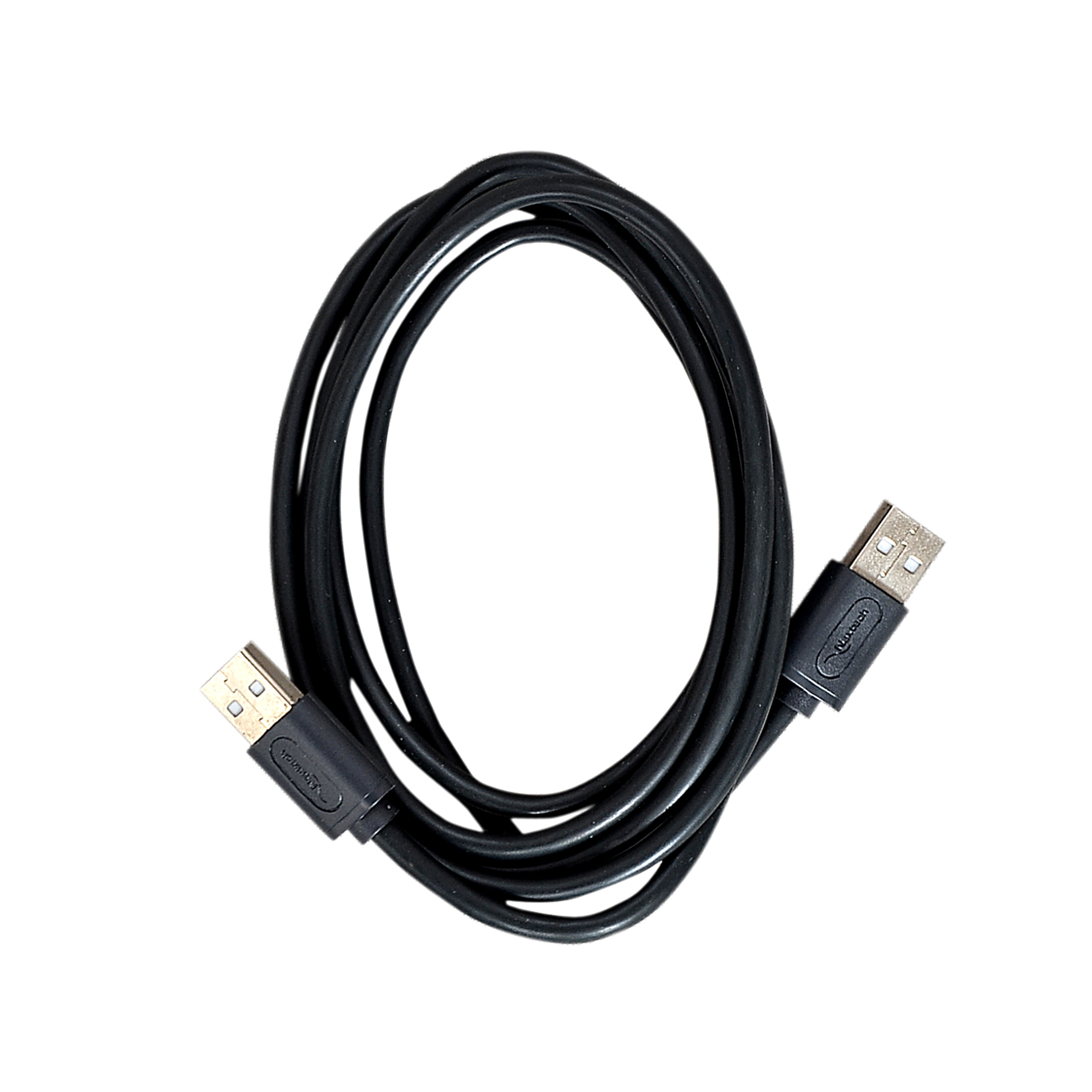 Nextech Nc32 Usb 2.0 - 1.5m Black Rubber Male To Male Shielded Cable | Fast Data Transmission, Interference Free, Stable Connectivity