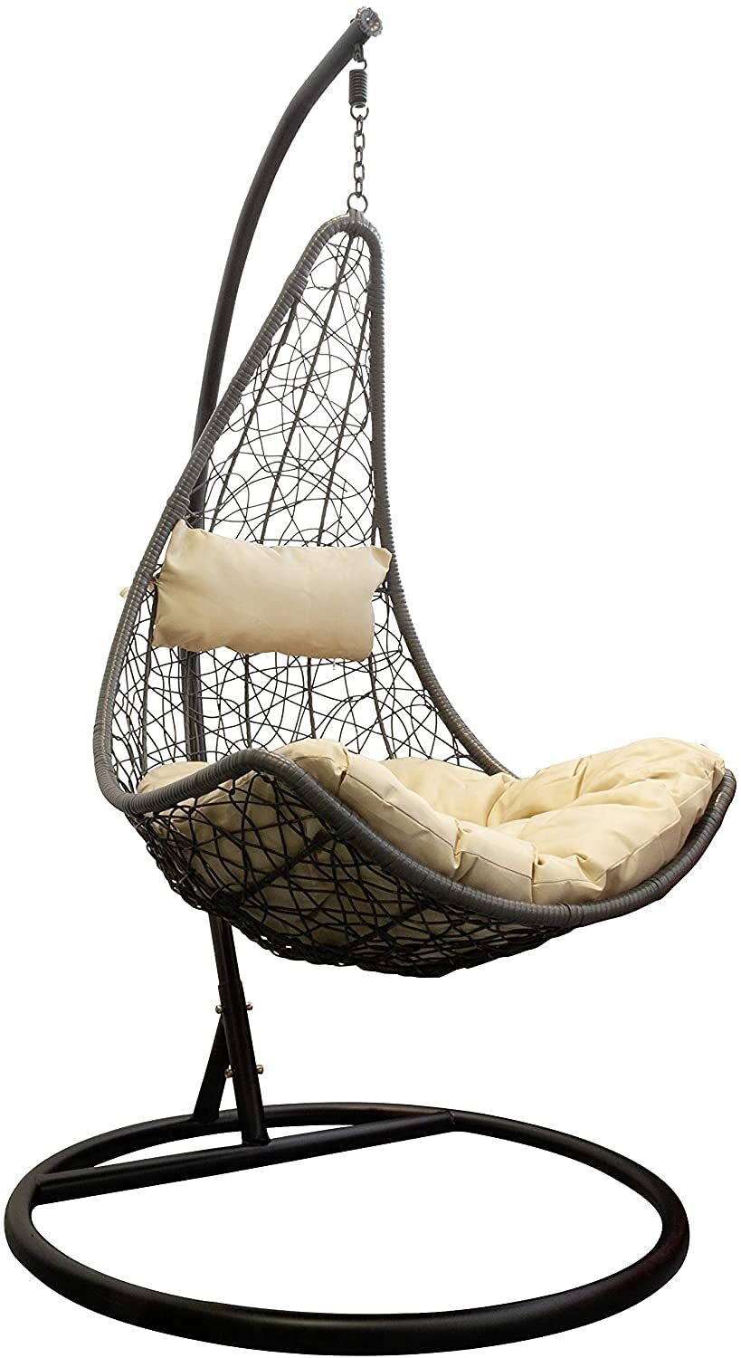 Spoon Garden Swing Chair - Assembly: No Assembly Required