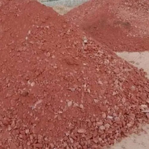 लाल बजरी रेत