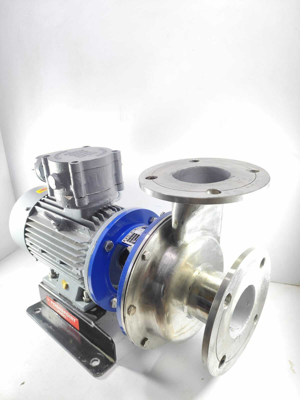 Centrifugal Pump - 1 Hp Stainless Steel, Single Stage, Three Phase, High Efficiency