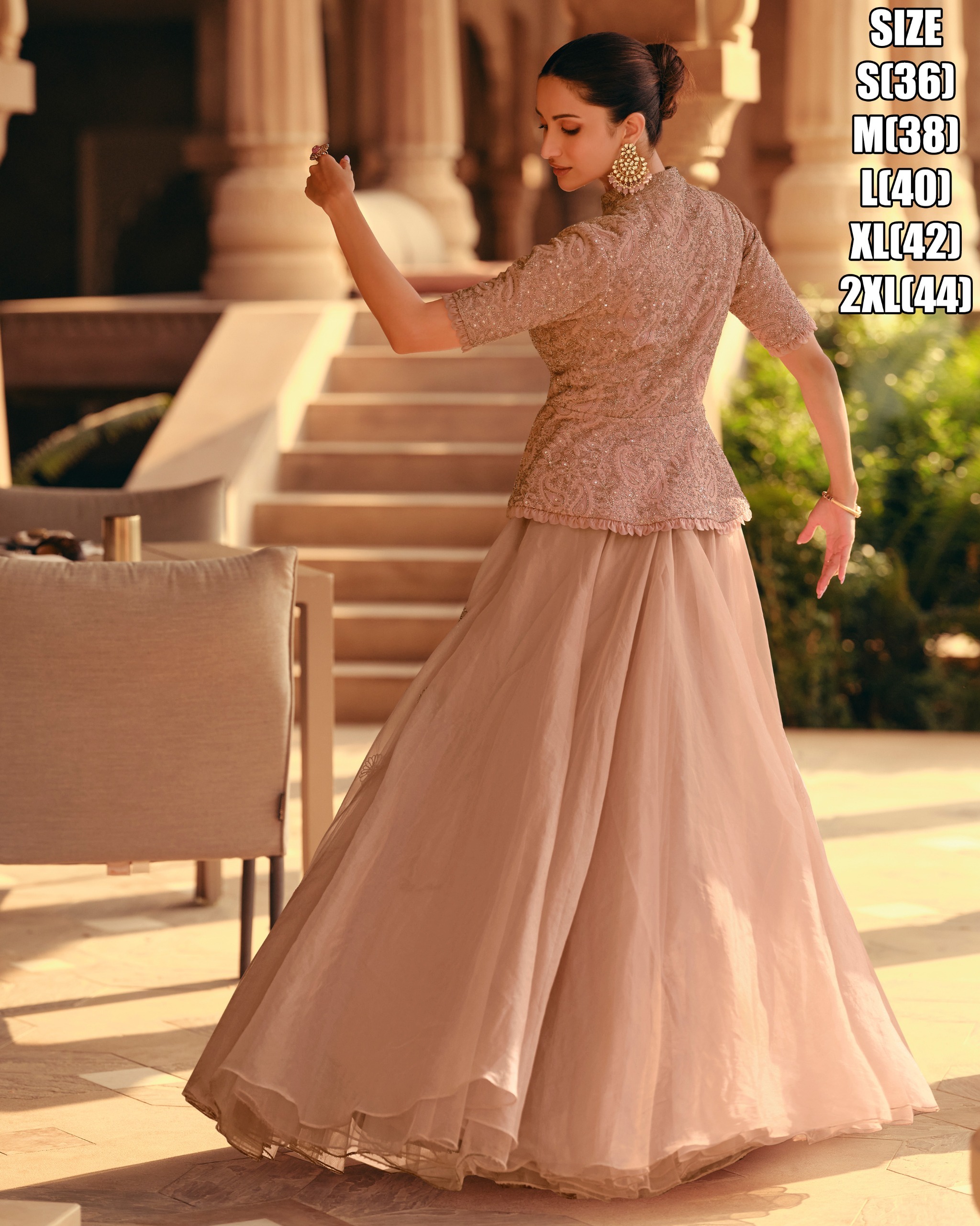 Alka 3 Piece Coti-inner And Bottom - Decoration Material: Beads