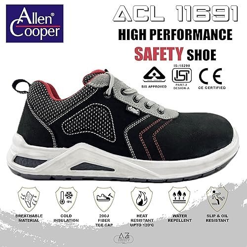 Allen Cooper Acl-11691 High Performance Popcorn Safety Shoe