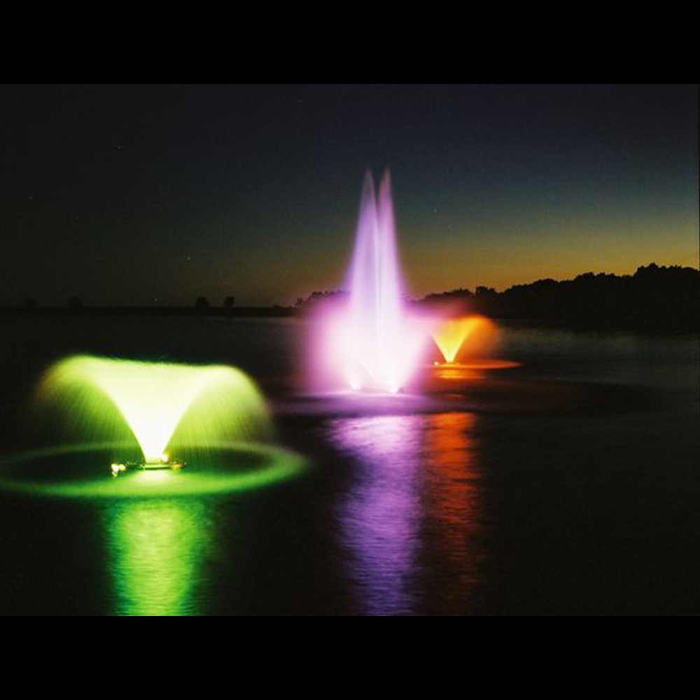 Boat Type Floating Fountain - Color: White