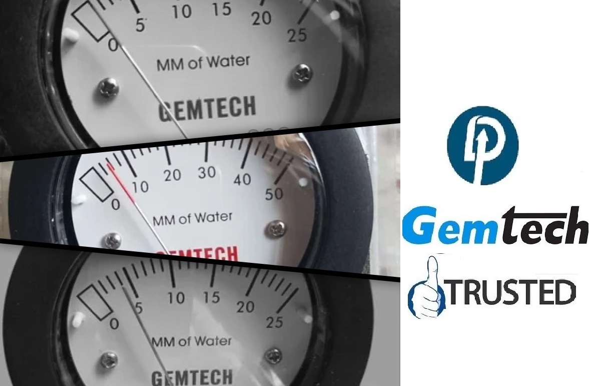 Gemtech Mini Differential Pressure Gauges By Barmer Rajasthan - Accuracy: A 5% Of Fs At 70a F (21.1a C) %