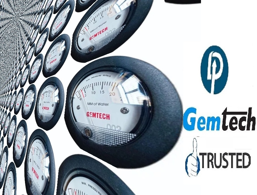 Gemtech Mini Differential Pressure Gauges By Barmer Rajasthan - Accuracy: A 5% Of Fs At 70a F (21.1a C) %