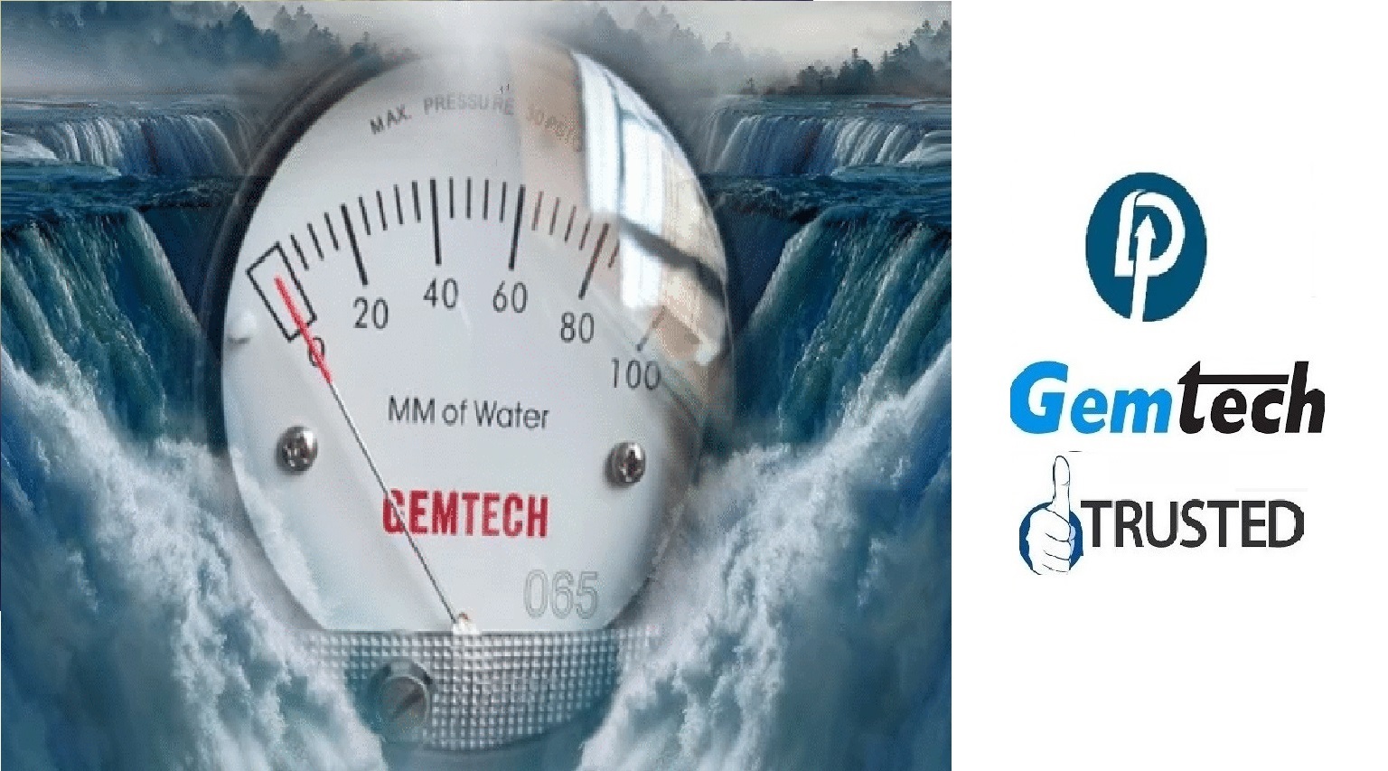 Gemtech Mini Differential Pressure Gauges By Barmer Rajasthan - Accuracy: A 5% Of Fs At 70a F (21.1a C) %