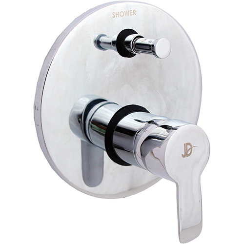 सिंगल लीवर डाइवर्टर ऊपरी भाग उच्च प्रवाह डाइवर्टर के साथ संगत।(30 मिमी)