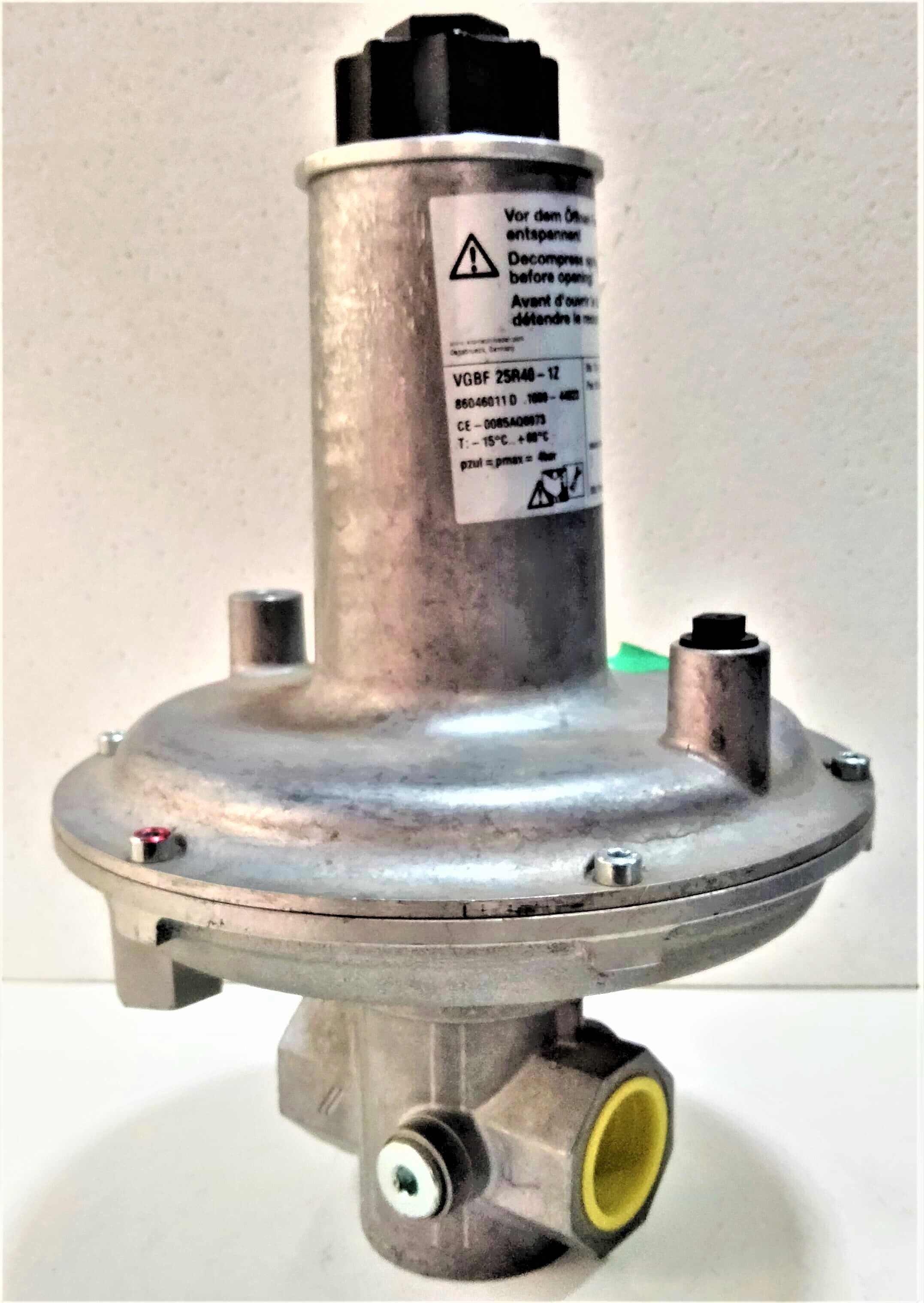 Krom Schroder Make Prv Pressure Reducing Valve Vgbf 25r40 1z - Color: Silver And Black