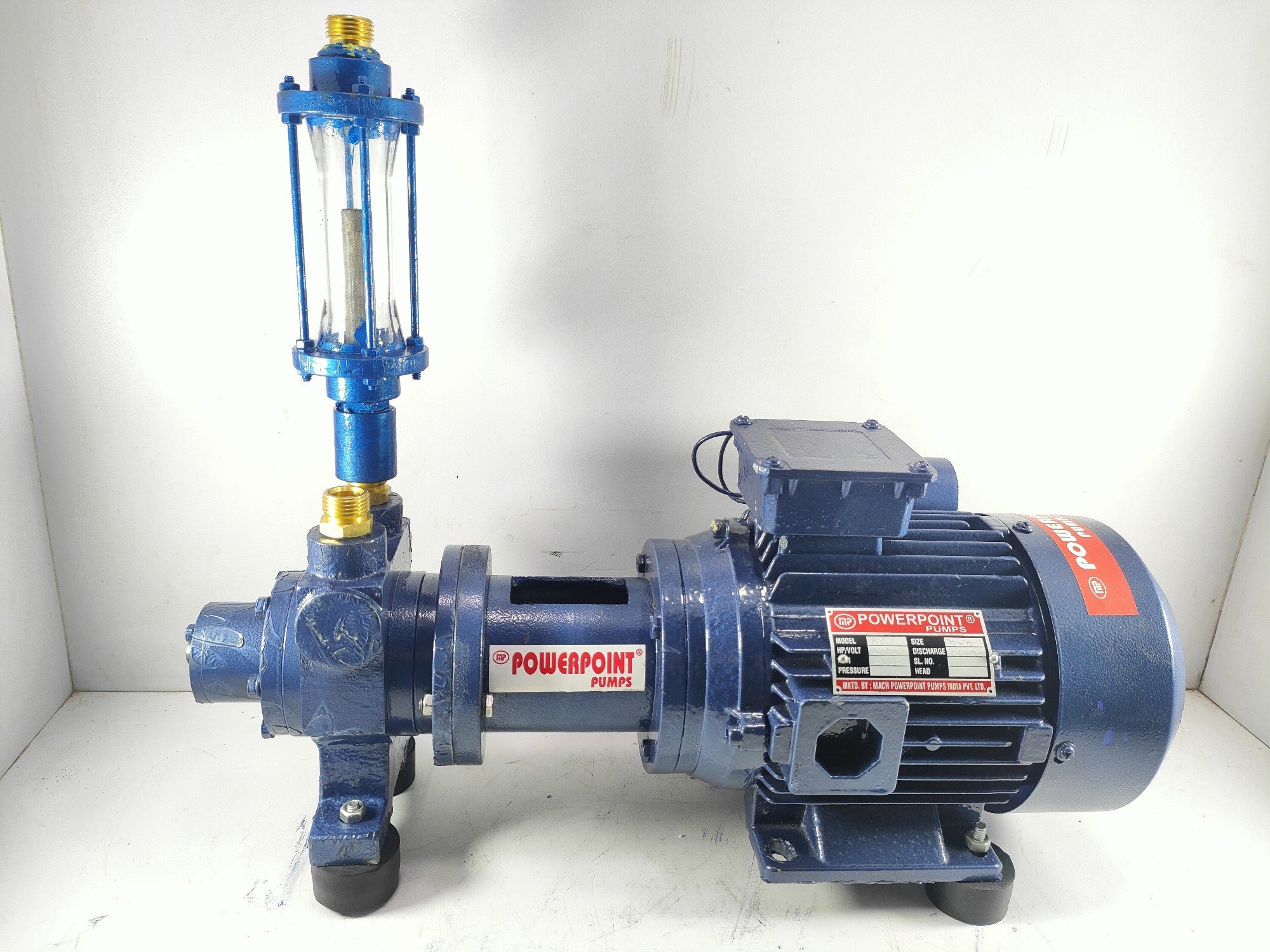 Rotary Vane Lpg Transfer Pump - Non Cmri Flameproof, 1/2" X 1/2" Size | 5 Kg/min Max Flow Rate, Electric 220v, Blue, 2900 Rpm, 5 Kg/cmâ² Discharge Pressure