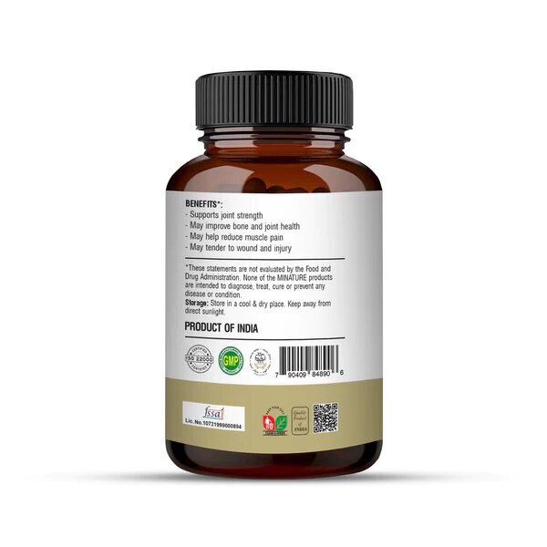 Herbal Joint Pain Relief Capsules - Natural Herbal Formula For All Ages, Promotes Joint Mobility And Comfort