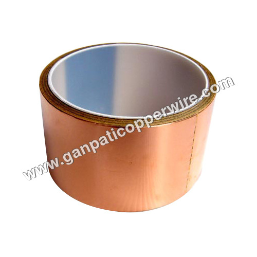 Copper Foil Shielding Tape - Color: Brown