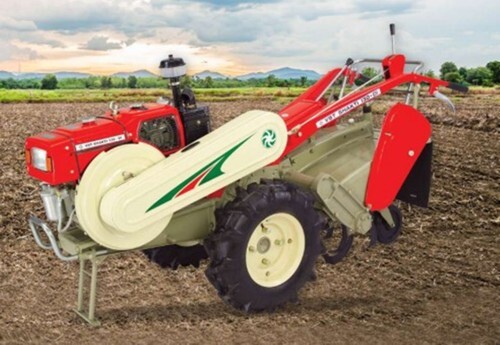 Vst 130 Di Power Tiller - Color: Red & Green