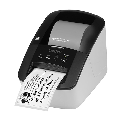 Automatic Brother Ql 700 Thermal Label Cum Barcode Printer