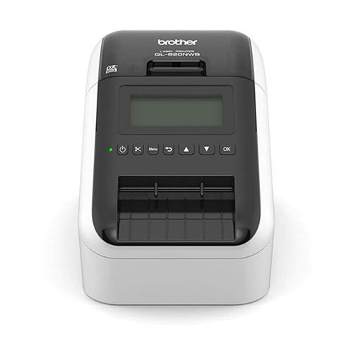 Brother Ql-820nwb High Speed Wireless Wi-fi Label Printer Color Print Speed: 1 Ppm