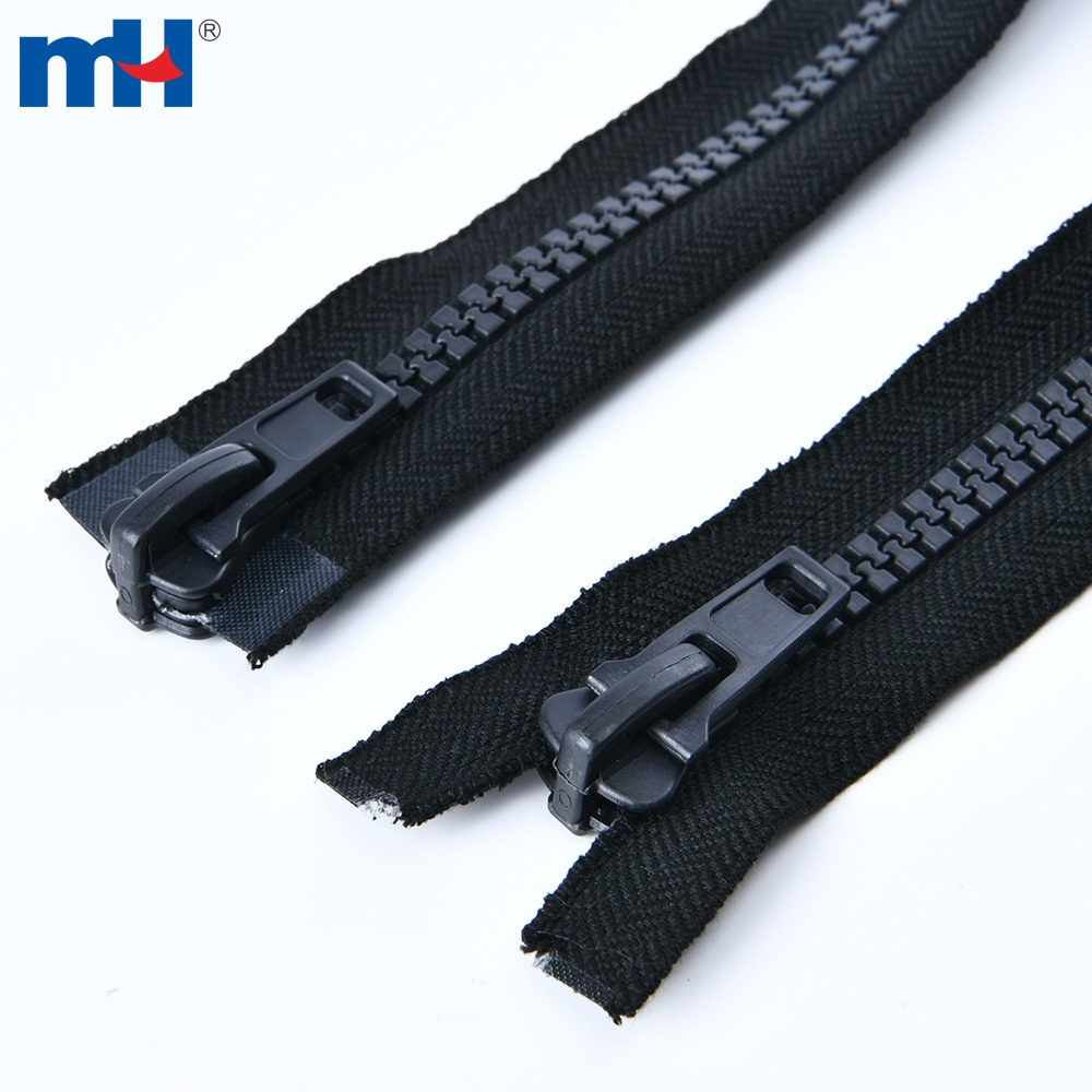 Plastic Zipper Fireproof Zipper Fire-retardant Aramid Zipper 5 Inch Flame Retardant With Two-way Slider