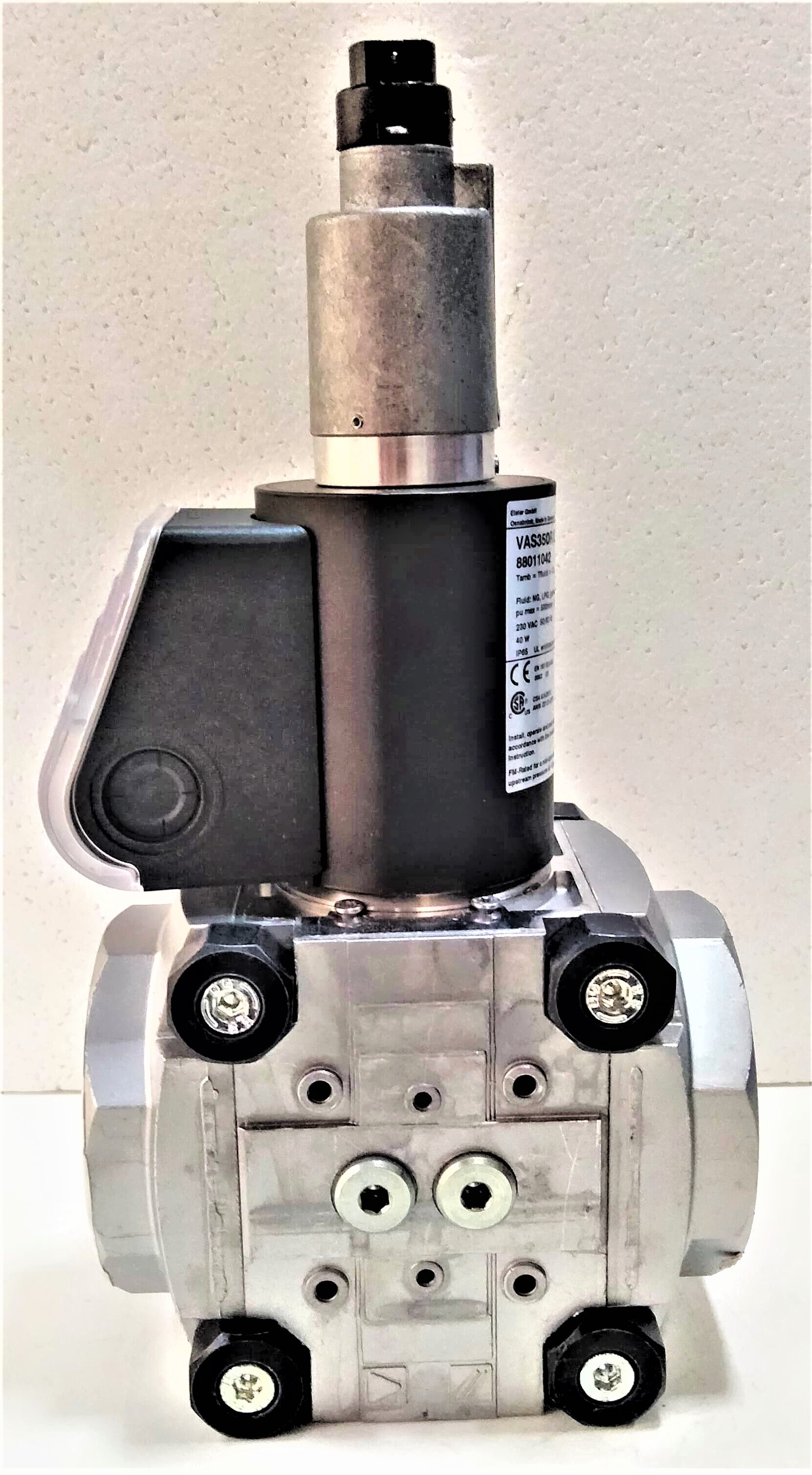 Krom Schroder Make Solenoid Valve Vas350r Lw - Color: Silver And Black