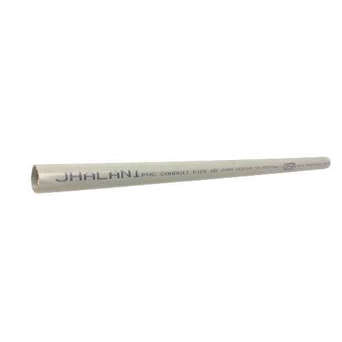 White Pvc Conduit Round Pipe