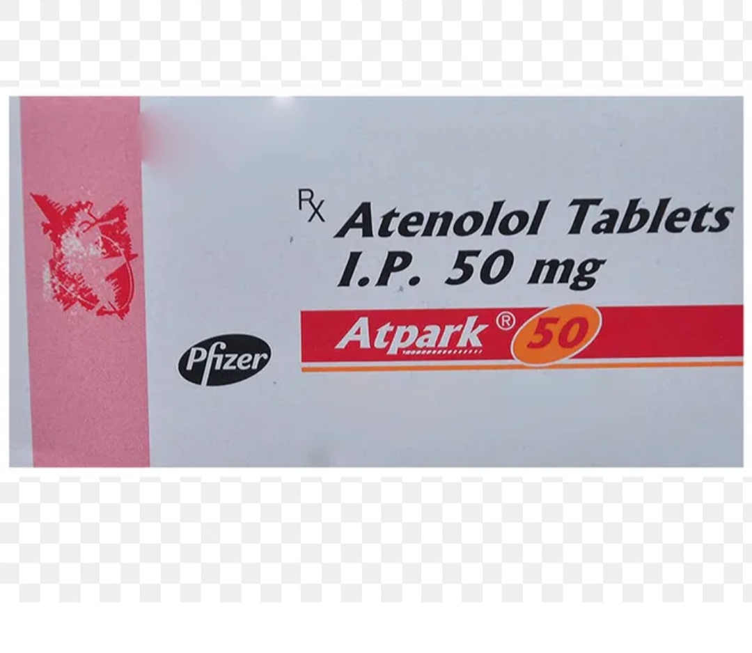 Atpark 50 Mg Ingredients: Atenolol