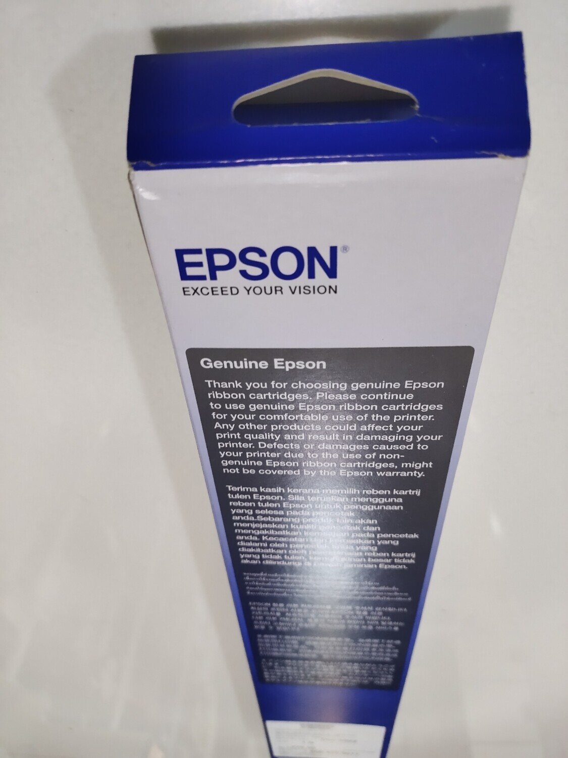 Epson Lx-1310 Ribbon Cartridge - Color: Black