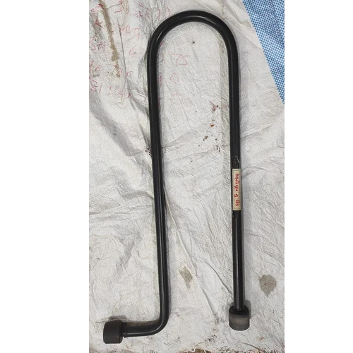 Mild Steel Chlorine Gas NRV Bend - Polished Finish, Matte Black Color | Robust Mild Steel Construction