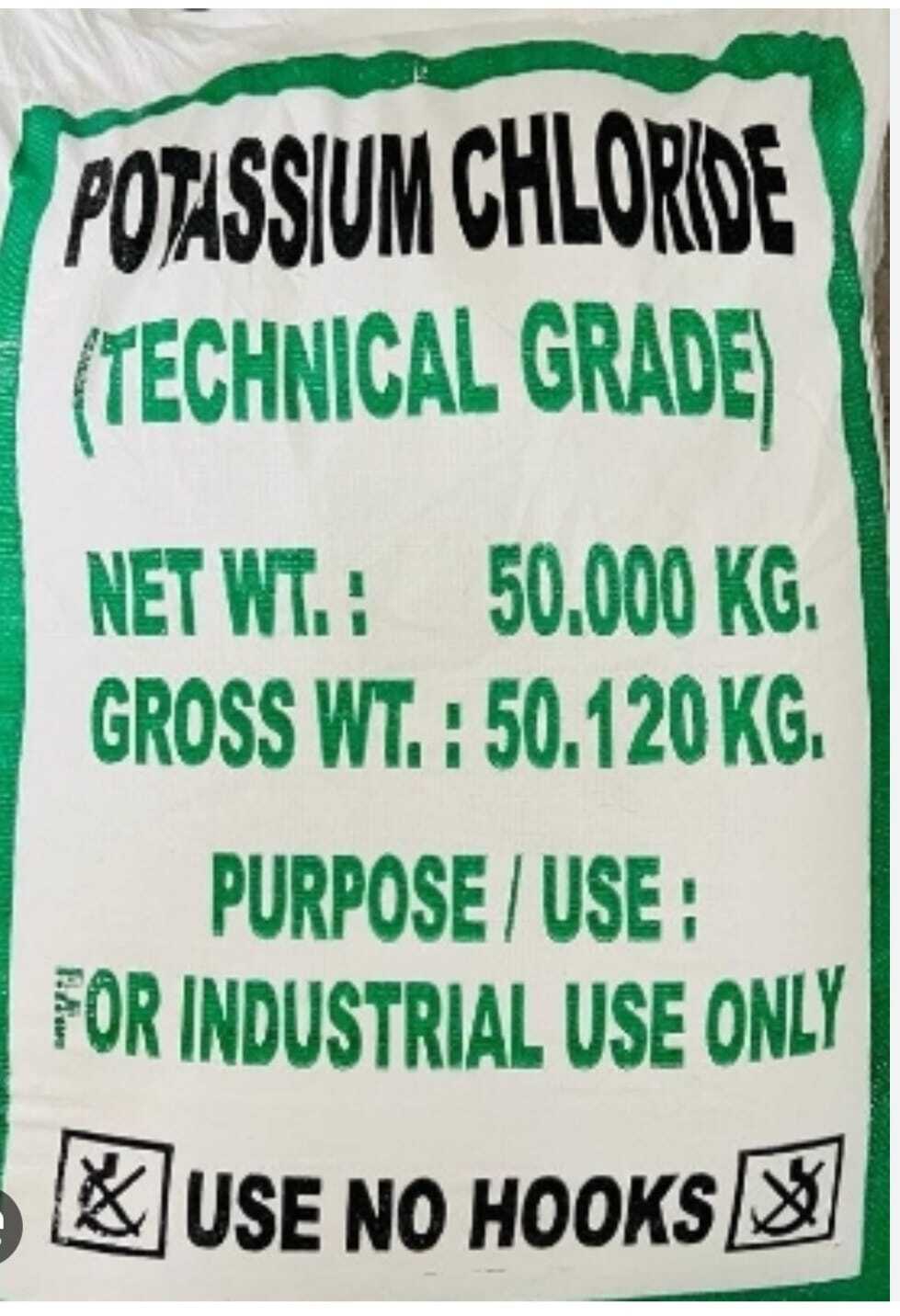 Potassium Chloride - Color: White