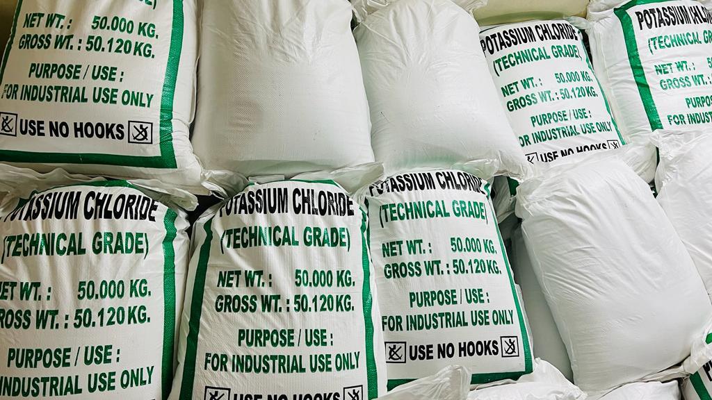 Potassium Chloride - Color: White